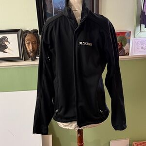 Descente Men's Performance Black Jacket